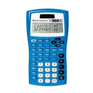 Texas Instruments TI-30XIIS Scientific Calculator - Blue